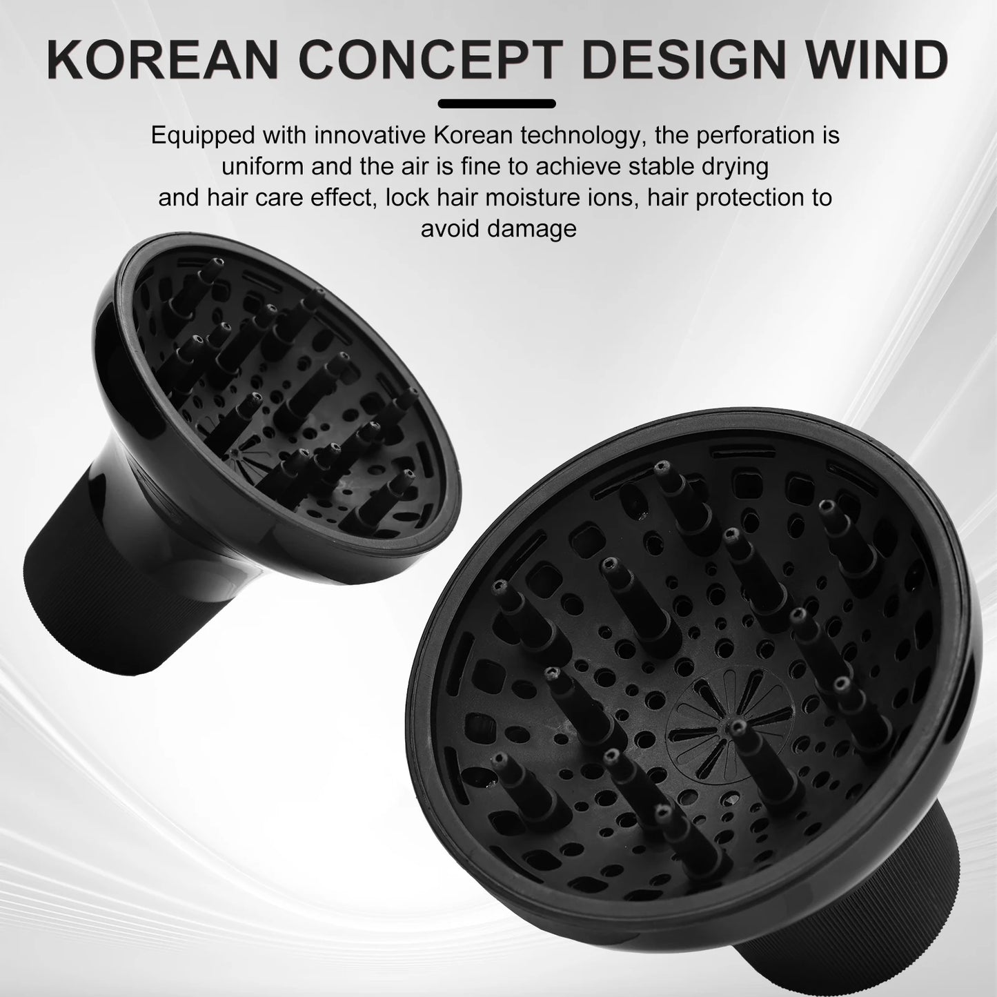 Salon Universal Hair Dryer Diffuser for Curls Temperature Resistant Hair Barbershop Home Drying Blower Hair Styling  Accessories