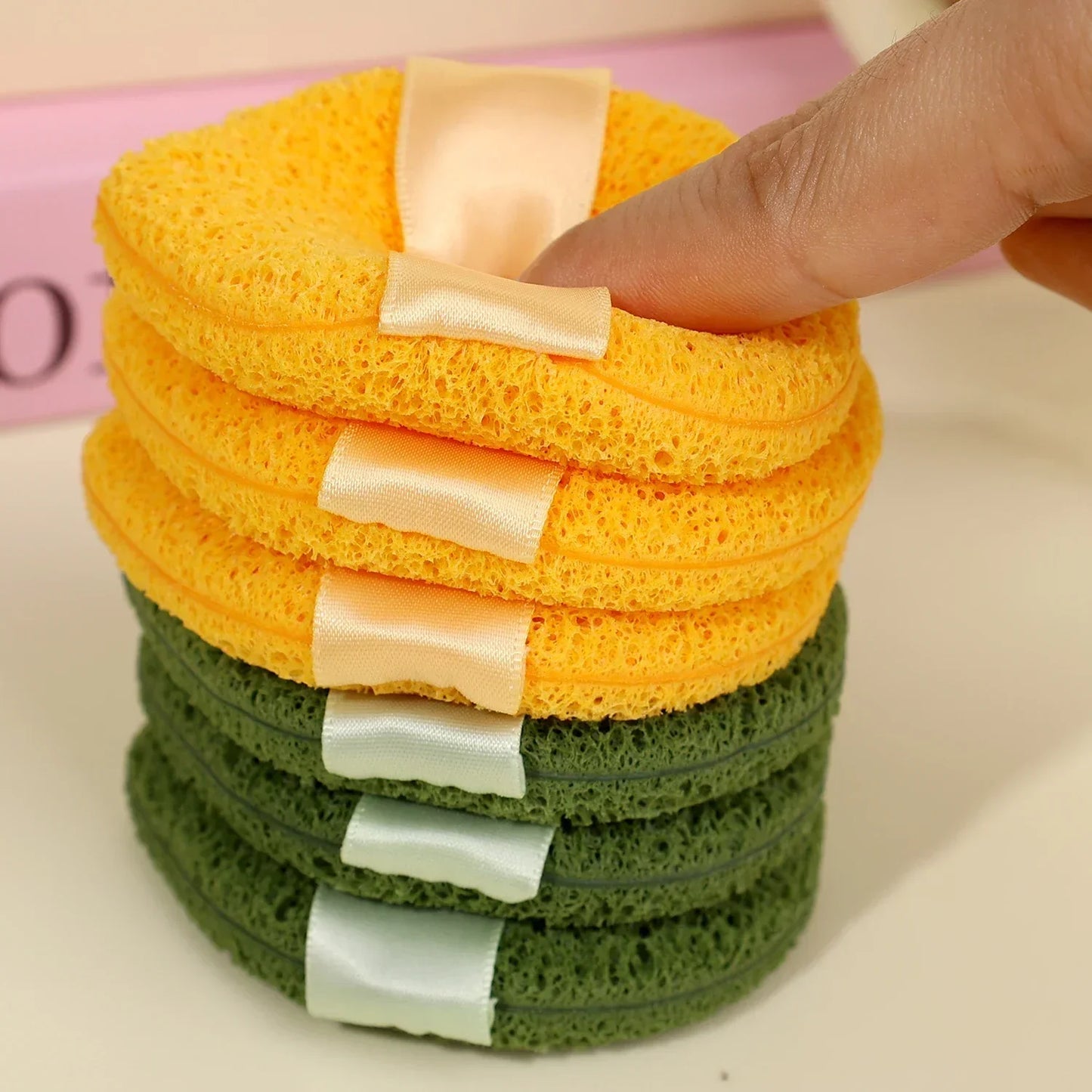 Mud Mask Cleaner Puff Exfoliating Blackhead Removal Face Wash Cleansing Sponge Makeup Remover Foam Sponge Face Clean Pads Tool
