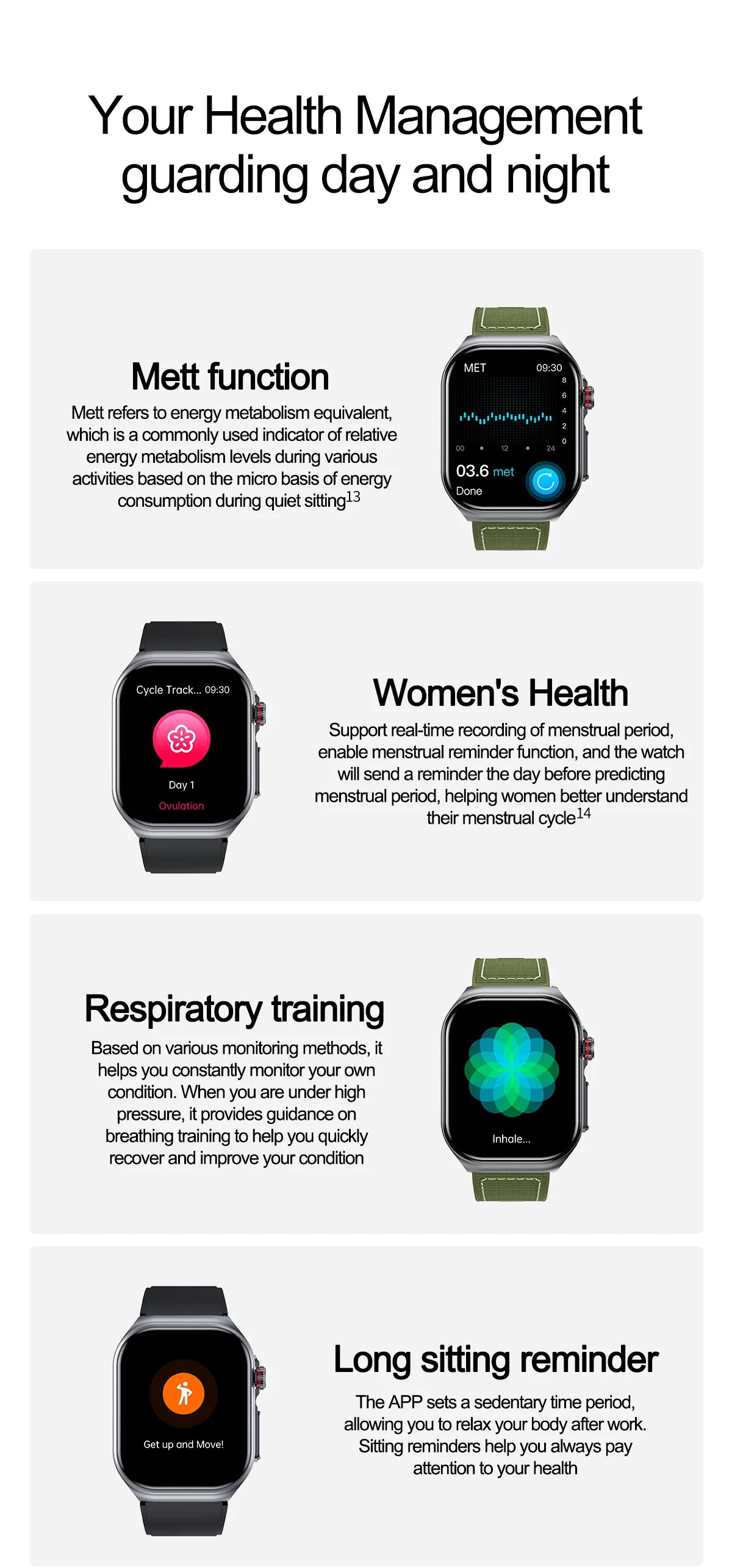 LIGE New ECG+PPG Smart Watch Micro Physical Examination Blood Lipids Uric Acid NFC Bluetooth Call Health Smartwatch Men Women