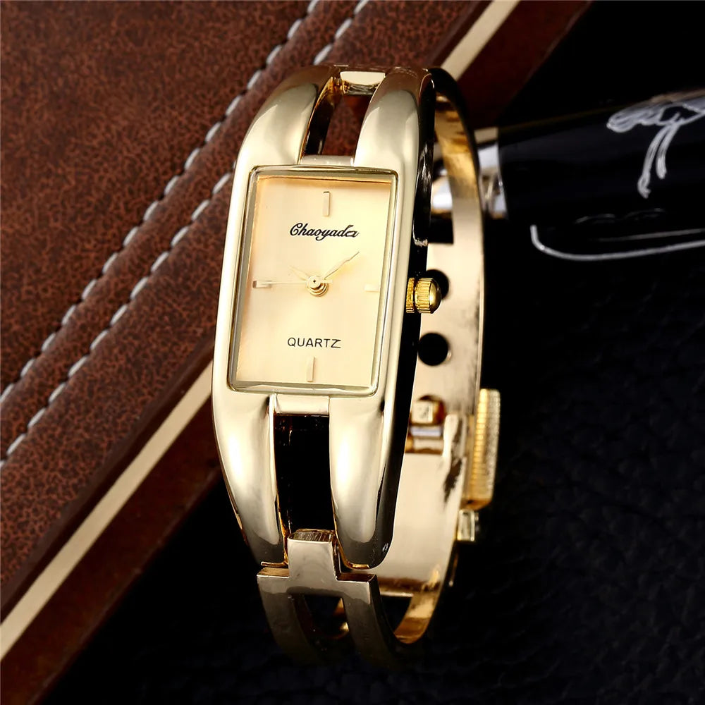 New Women Watches Luxury Bracelet Quartz Watches Top Brand Ladies Bangle Watches Fashion Elegant Female Clock Montre Femme