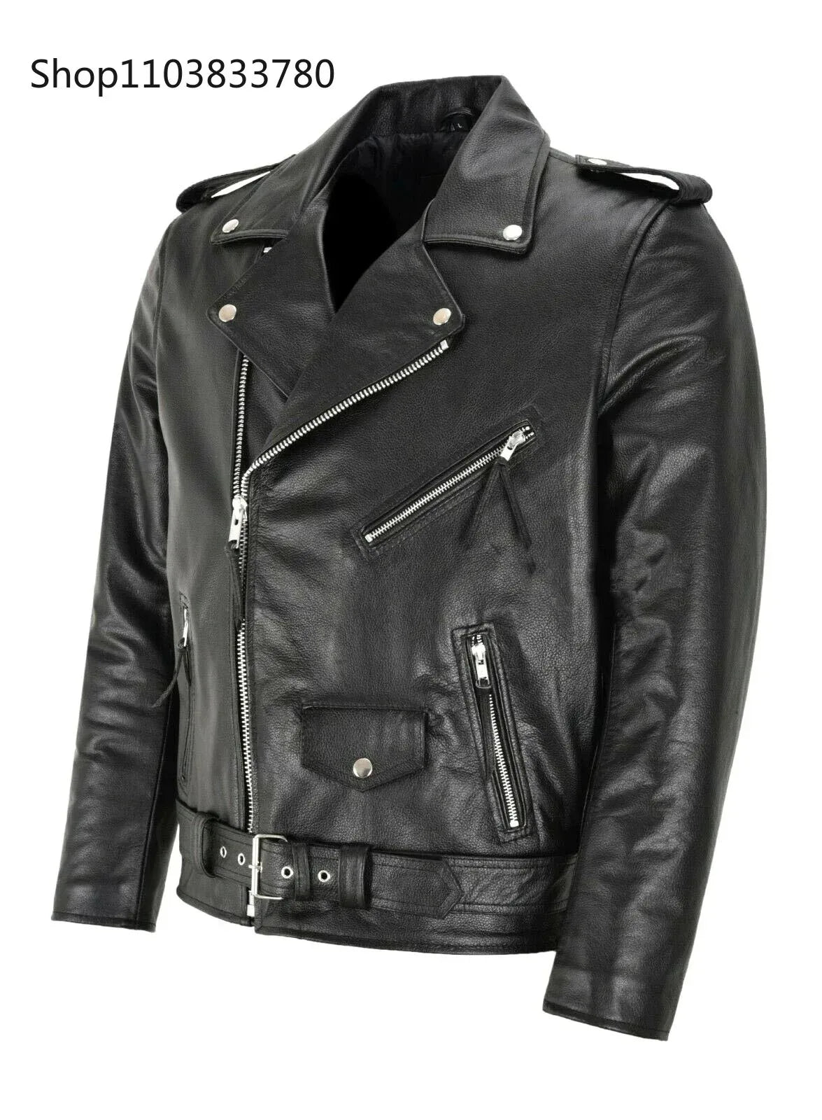 Men's Leather Jackets Autumn Spring Casual Motorcycle PU Jacket Biker Leather Coats Brand Clothing Male Outwear Streetwear Cool