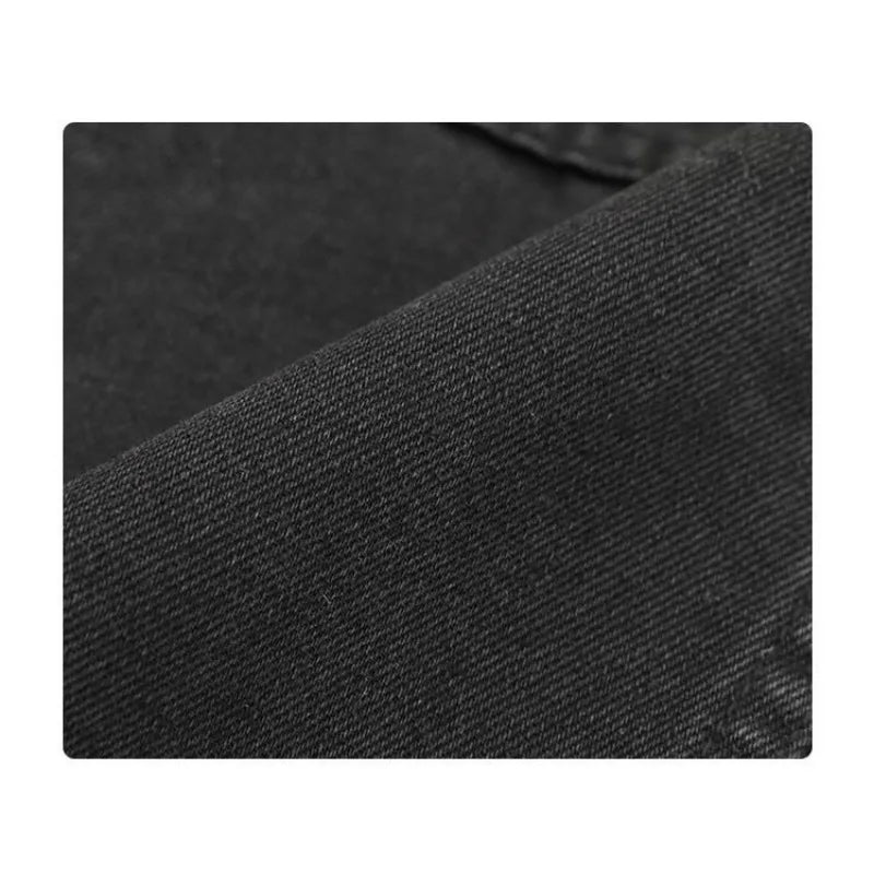 Jackets For Man Coat Spring Vintage Street Loose Black Denim Long Sleeve Top Versatile Outerwear