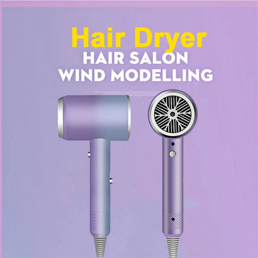 Hair Dryer 1200W Professional Powerful Hair Dryer Fast Heating Hot And Cold Adjustment Ionic Air Blow Dryer with Air Collecting