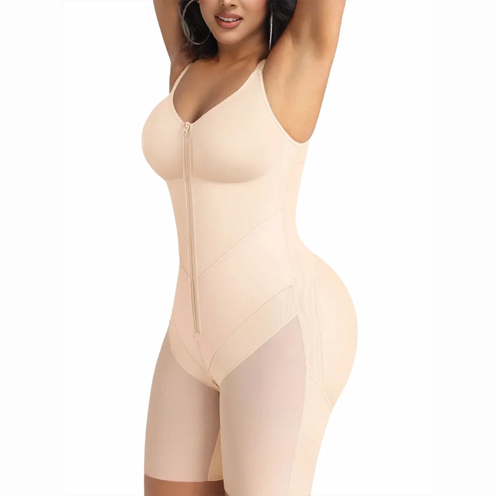 Fajas Colombianas High Compression Shapewear Bodysuit - Tummy Control, Butt Lifter & Postpartum Recovery Body Shaper for Women