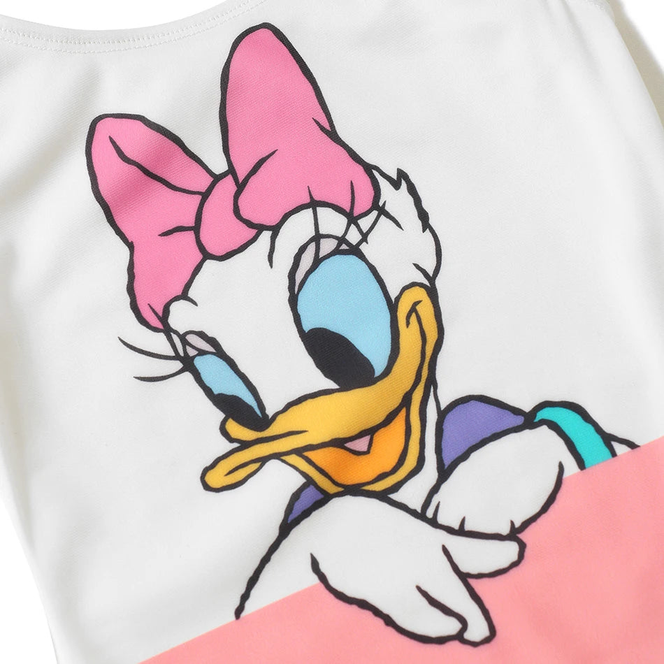 2024 Girl Summer Isabela Mirabel Swimsuit Children Swimwear Ariel Princcess Children Bikini Sets Donald Duck Bathing Kids Suit