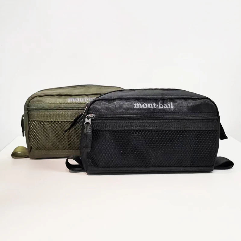 Large Capacity Waterproof Makeup Bag • Multi-layer Ultra-light Mesh Wash Bag • Travel & Camping Cosmetic & Stationery Pouch