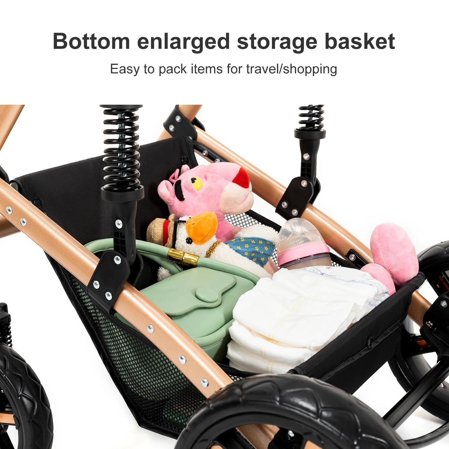 poussette bebe 3 en 1 Baby stroller baby newborn items Baby stroller for newborns Light str oller  for newborn baby Free Shippin