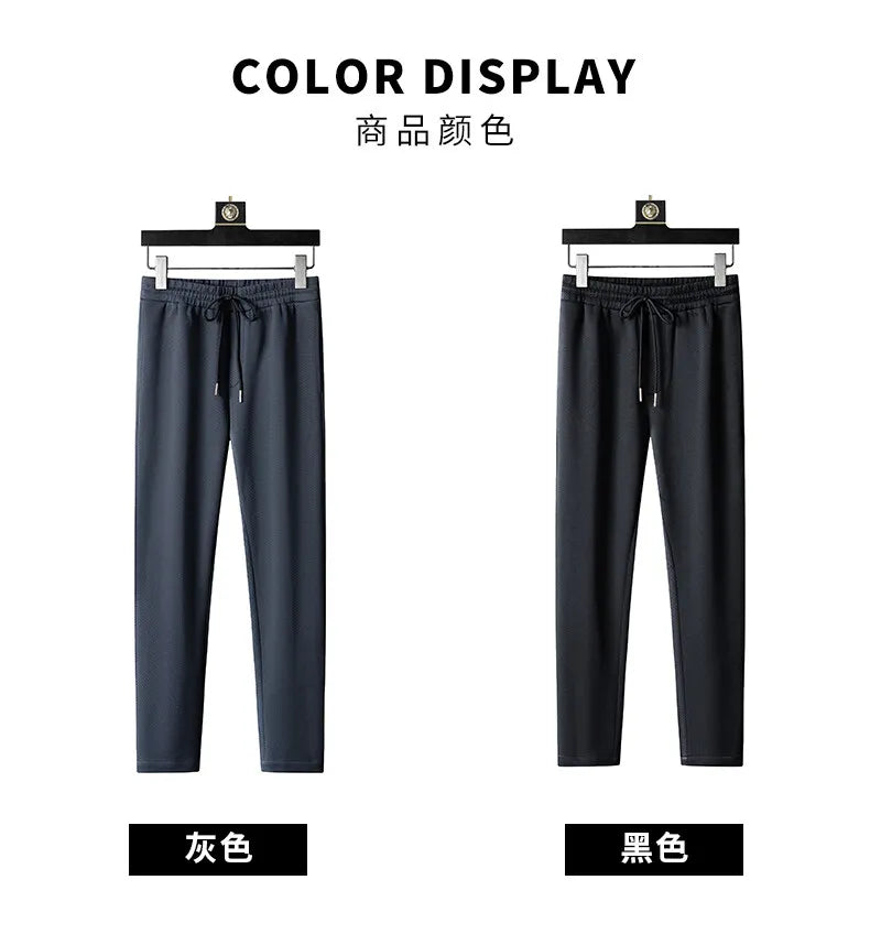 (jackets + trousers) 2024 spring fashion men jackets Man coats long sleeve men's casual jackets men A set of clothes size M-5XL
