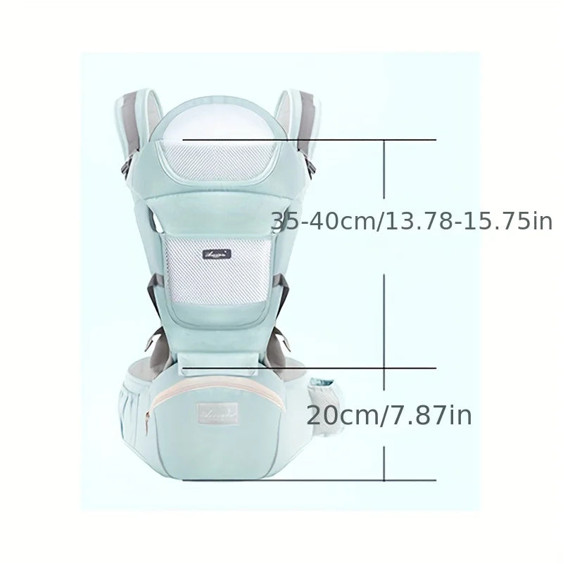 Baby Carrier Infant Multifunctional Waist Stool Newborn To Toddler Before and After Kangaroo Bag Accessories 6-in-1 Baby Carrier