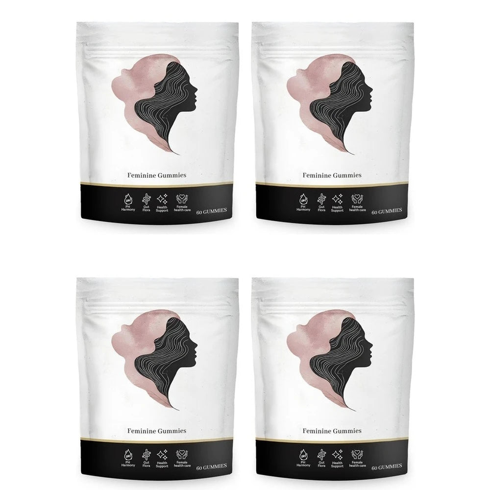 Vaginal Flora Gummies with Lactobacillus Acidophilus and Vitamin C Support for Female Microbiome Balance 60 Gummies