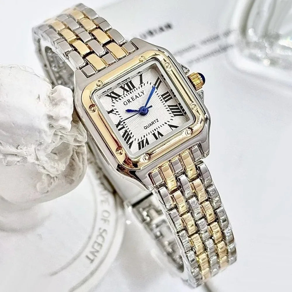 Luxury Women's Watches Elegant Luxury Gold Watch for Women Quartz Waterproof Wristwatches Ladies Relojes Para Mujer Without Box