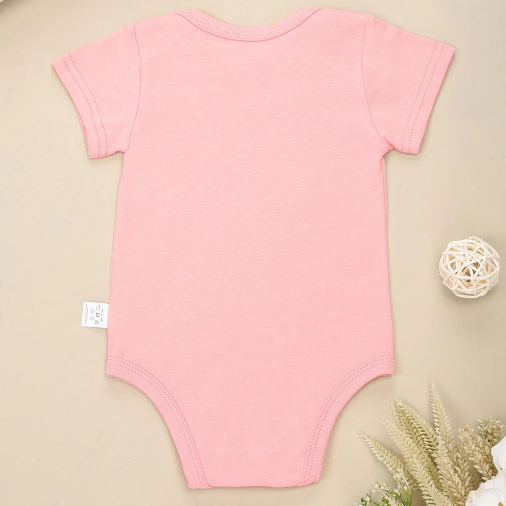 Check Diaper Funny Newborn Baby Clothes Creative Fashion Summer Casual Cotton Ropa De Bebe Niño Niña Home Infant Onesie Pajamas