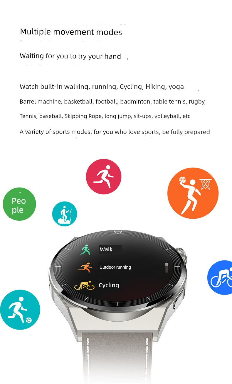 New Arrival GT3 Smart Watch Watch3 Huaqiang North Gt4pro Top with NFC Access Control Waterproof Multi-Function Spaceman