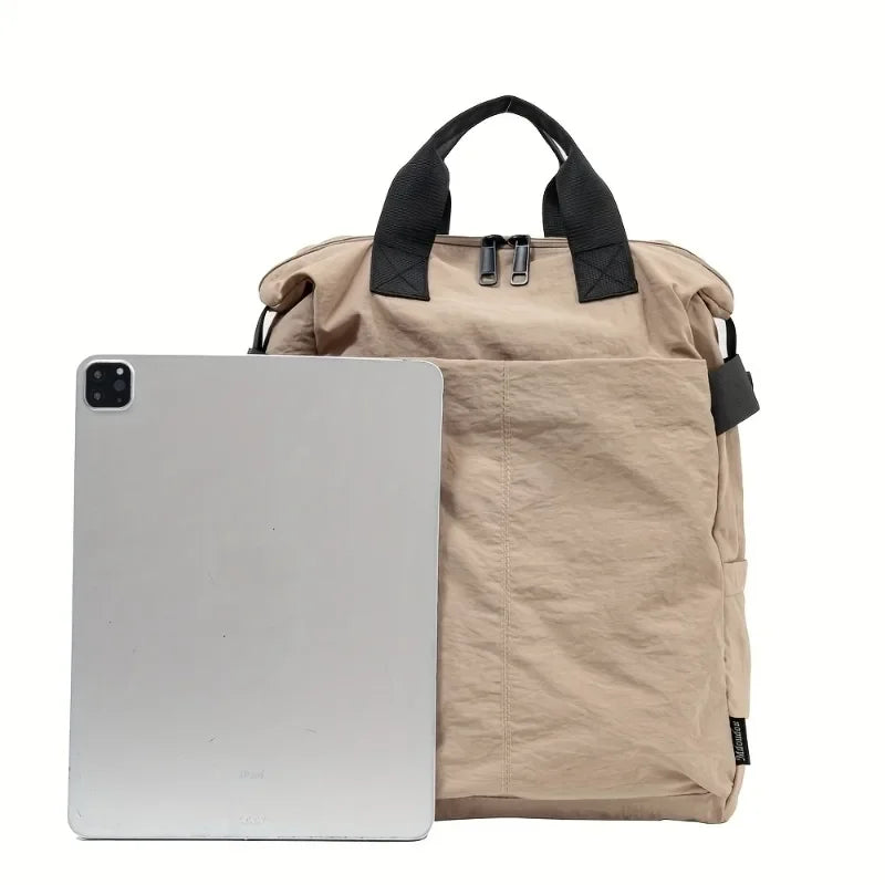 Fashion and Casual Men's and Women's Backpacks with Large Capacity and Multiple Pockets, Zipper Closure, Computer Compartment