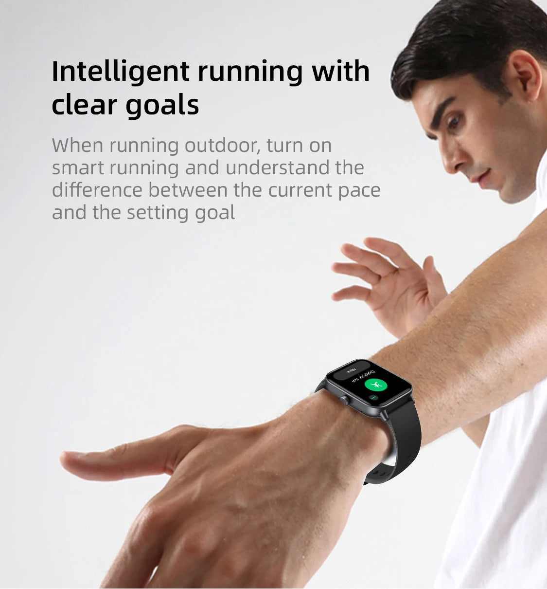 Build-in Alexa Smart Watch IDW19 2024 New For Man Woman 5ATM IP68 Waterproof Bluetooth Call Stress Test Blood Oxygen Heart Rate