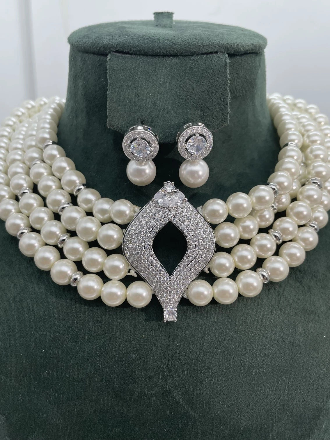jankelly  Nigeria 2pcs Bridal Zirconia Jewelry Sets For Women Party, Luxury Dubai Nigeria CZ Crystal Wedding Jewelry Sets