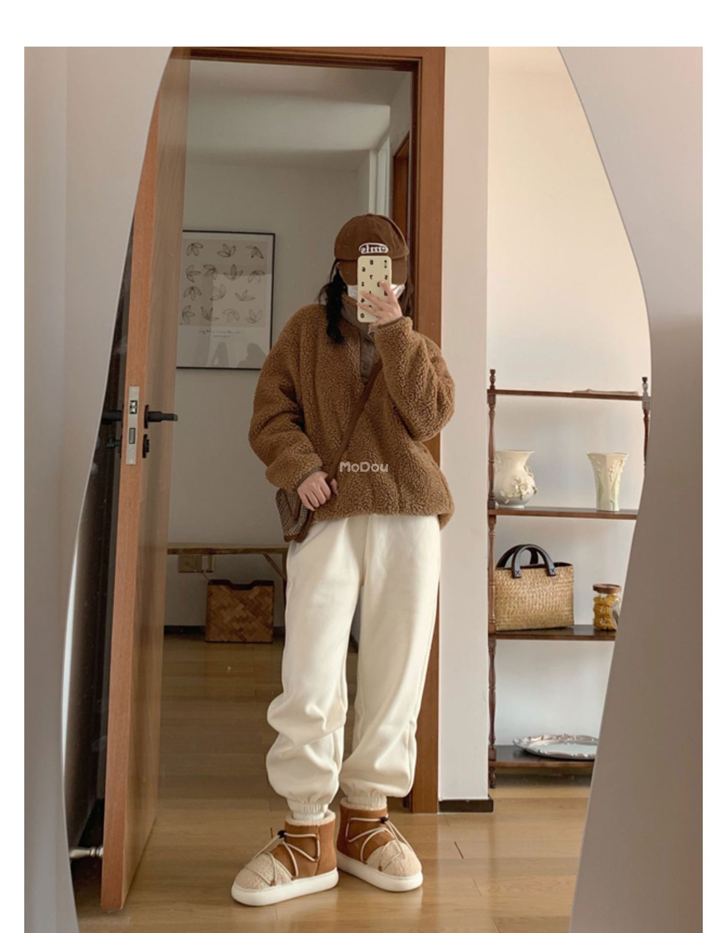 Winter New Warm Snow Boots 2025 Fur Design Women Short Boots Non-slip Light Comfortable Child Home Slippers High Top Shoe