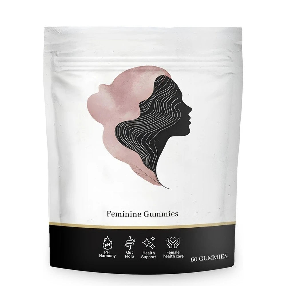 Vaginal Flora Gummies with Lactobacillus Acidophilus and Vitamin C Support for Female Microbiome Balance 60 Gummies
