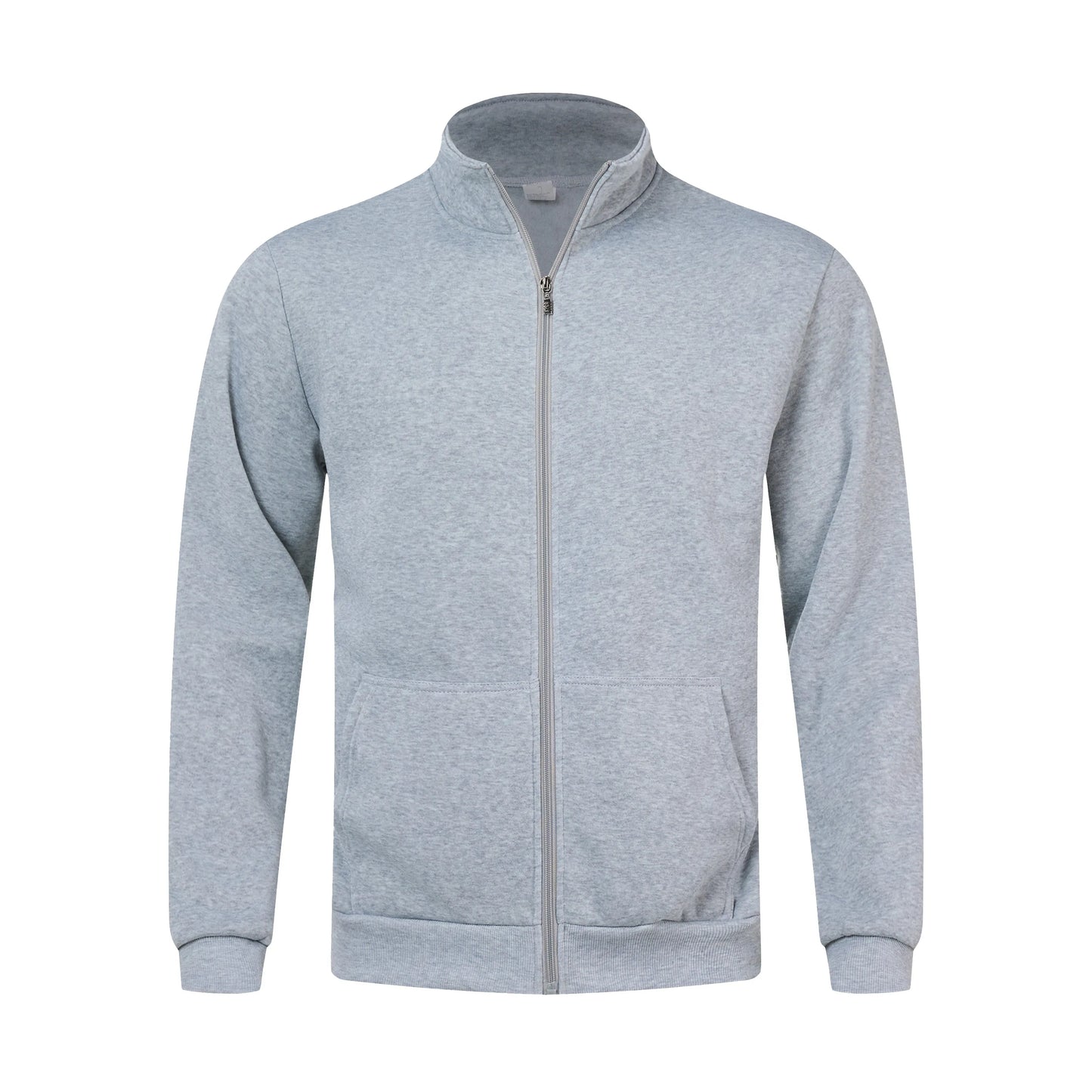 Men's Thermal Fleece Jacket Cozy Wind Resistant Full Zip Coat with Pockets Ideal for Outdoor Workouts and Hiking