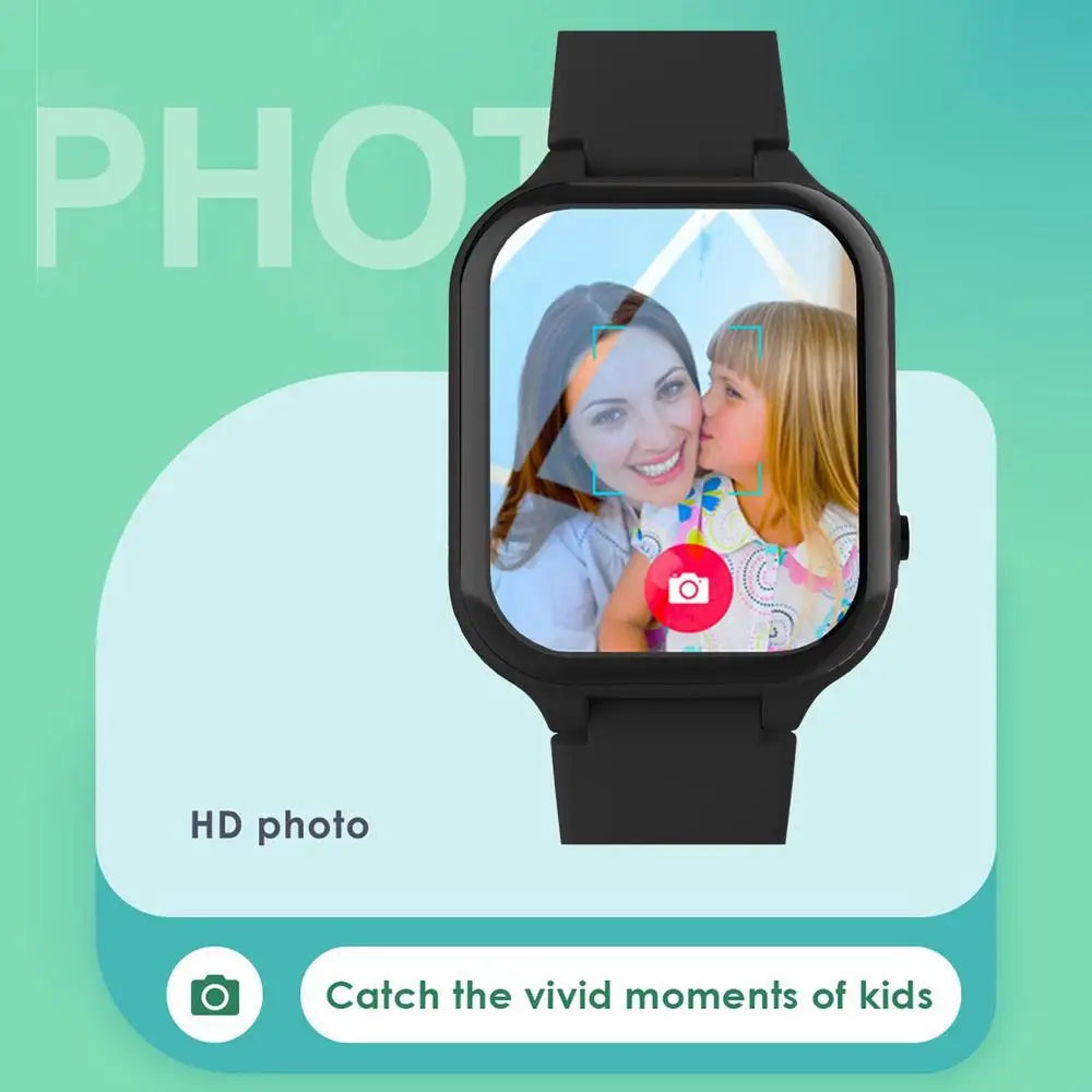 New C80 Smart Watch Kids 4G Call Video Camera LBS Positioning Kids Phone Watch Waterproof Sports Child Smartwatch ForAndroid IOS