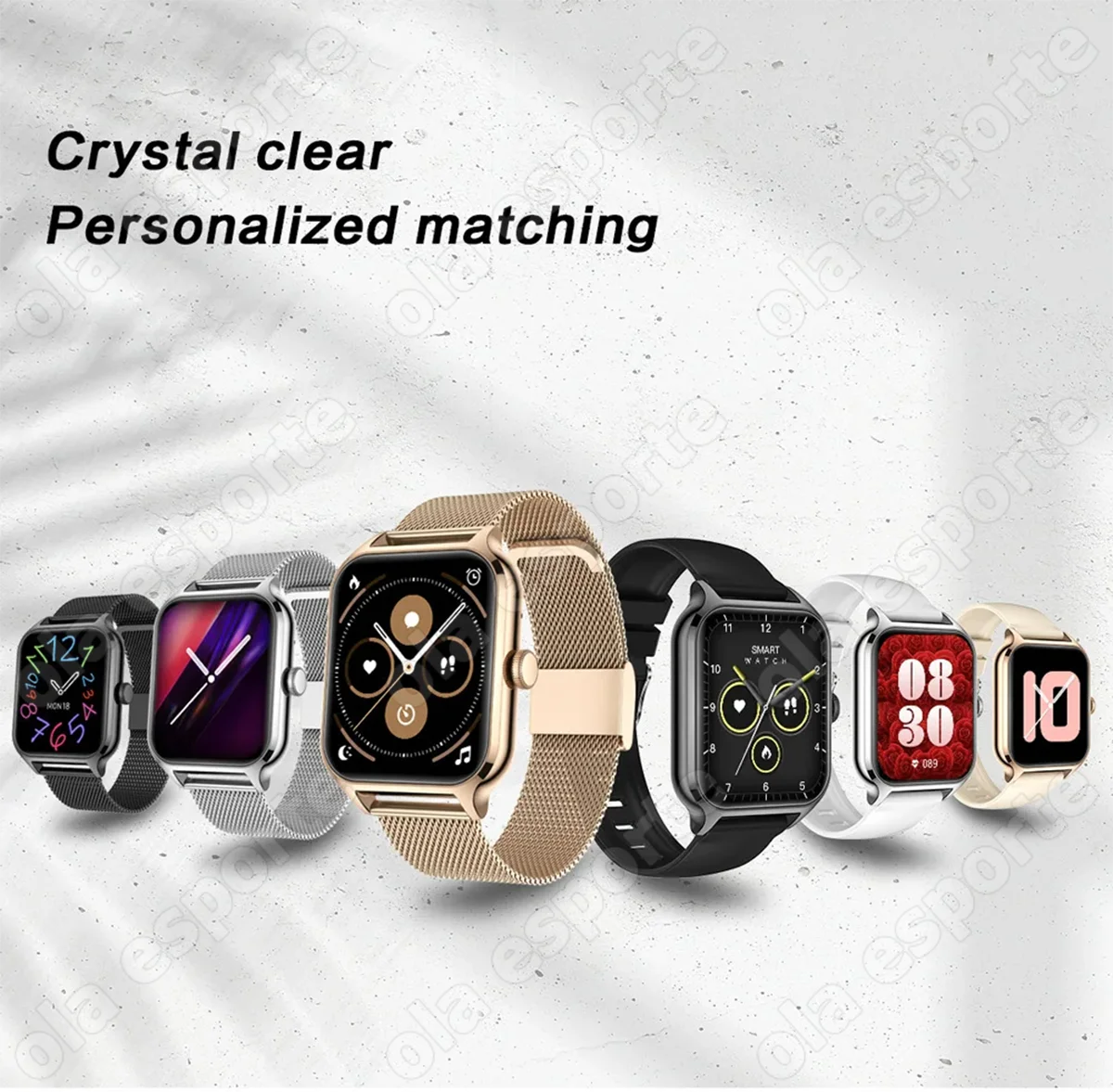 2026 Smart Watch For Android IOS Watches 2.01inch HD Display Bluetooth Call Message Alert Music Sports Smartwatch Men Women Gift