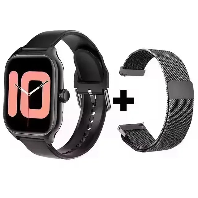 2025 Smart Watch Android IOS Phone 2.01 Inch Color Screen Bluetooth Answer Call Fitness Watches Tracker Smartwatch Women Men