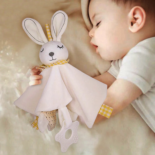 Montessori Cuddly For Babies Comforter Toy Bunny Toy Plush Stuffed Plush Toy Sleeping Toy Appease Towel Baby Toys 0 12 Months