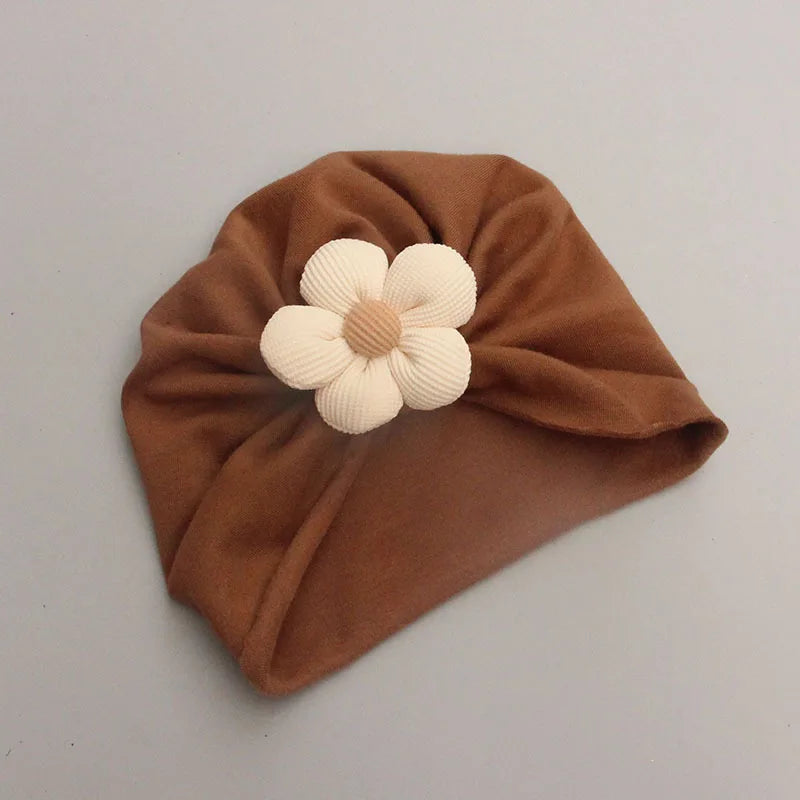 2Pcs/Set Bow Baby Newborn Hat Sock Prints Toddler Girls Urban Cap Soft Cotton Infant Kids Socks Winter Warmth 0-12Months