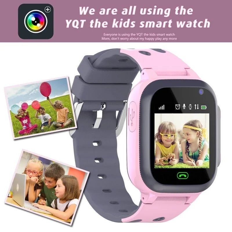 2023 New Kids SmartWatch Call Kids Watches For Children GPS SOS Waterproof Smartwatch Clock SIM Card Location Tracker Child Best