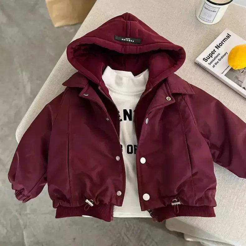 Children Clothing Baby Coat Winter Hoodie Thick Cotton Jacket Girls Kids Jackets for Girls Winter Clothes for Boys Ropa De Niña