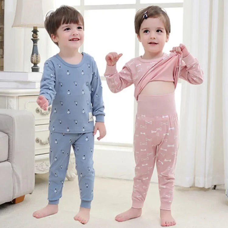 Kids Boys Sleepwear Baby Girl Winter Cotton Sets Children Homewear Pajamas for Boy Pyjamas Kids Nightwear 2-6T Toddler Clothes