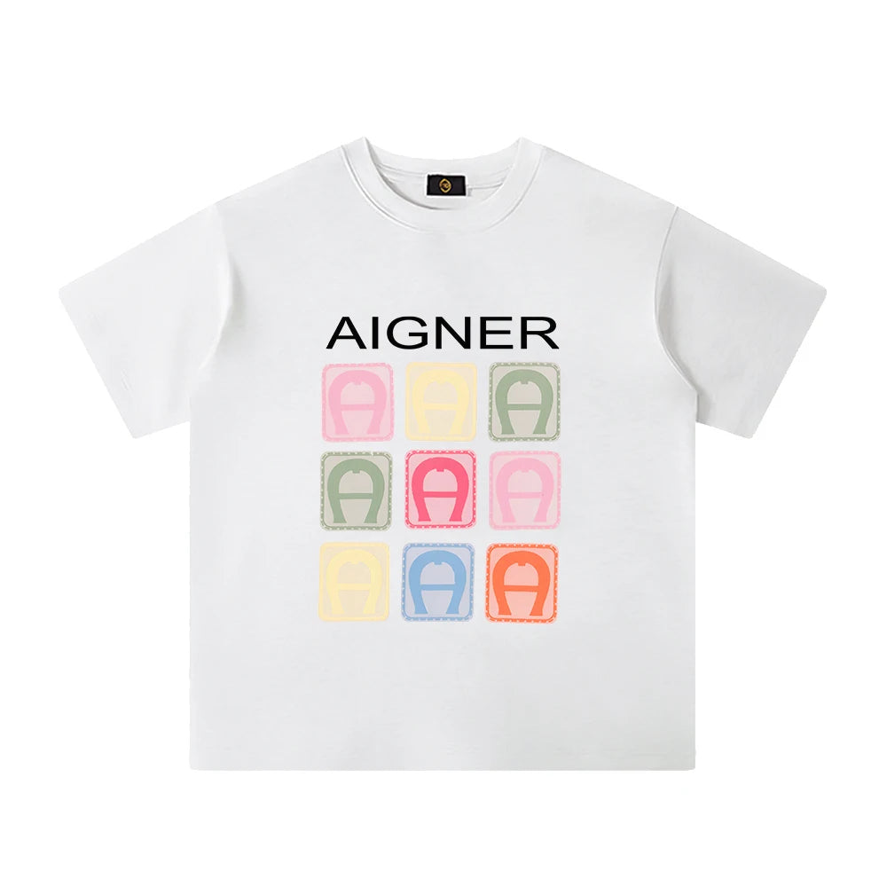 Girls' T-shirt, pure cotton summer new fashion short sleeved T-shirt, baby girl children's T-shirt, luxurious design sportswear