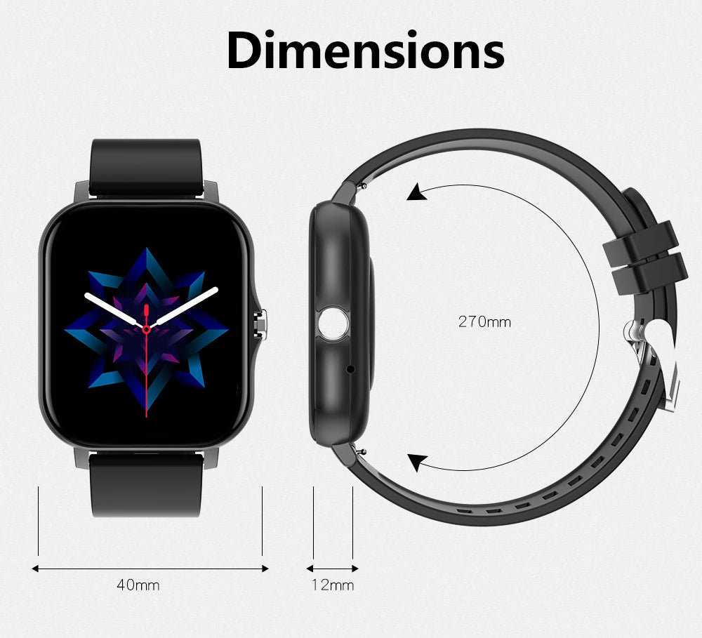 Smartwatch Y13- Relógio Inteligente Esportivo Bluetooth Android/iOS - Com foto Na Tela