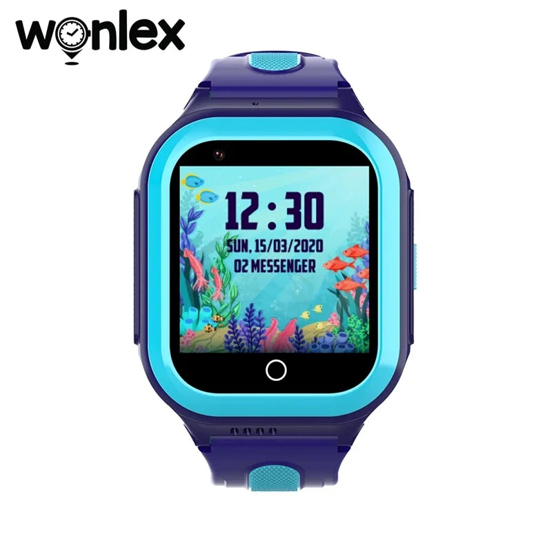 Wonlex Smart Watch Kids GPS WIFI LBS Positioning Tracker 4G Video Camera Voice Chat KT24S GEO Fence Location Child Smart-Watches