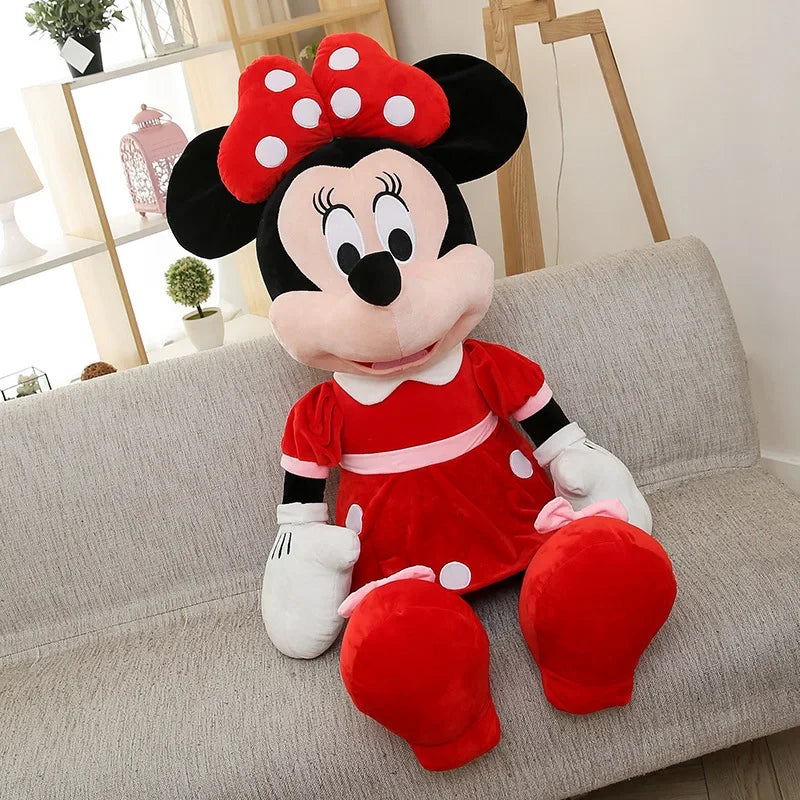 30 CM Disney kids Mickey Minnie Mouse plush toys  baby boys and girls birthday gift plush bads  toy