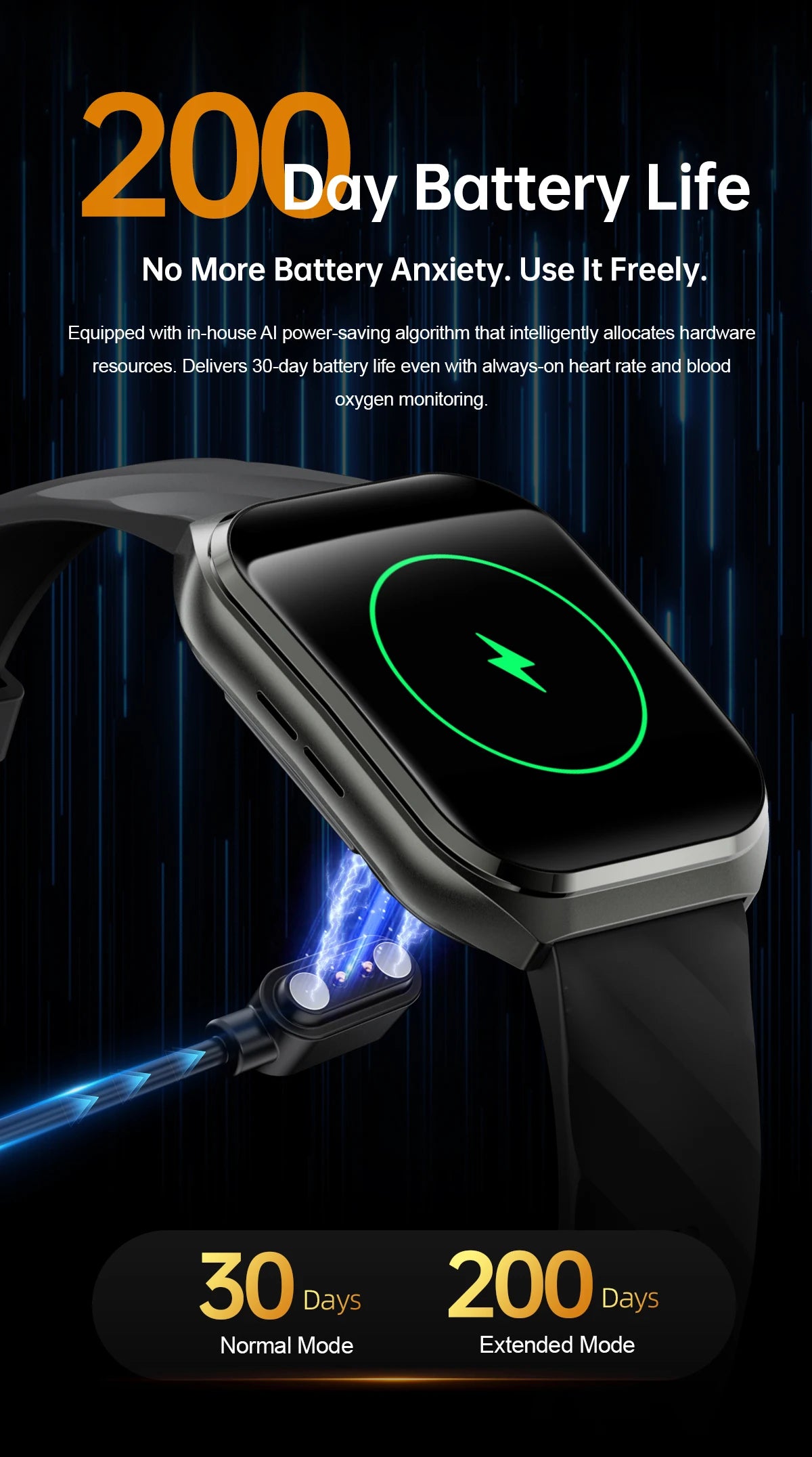 Smart Watch 1.83" IPS HD 3D Curved Screen 1000mAh Bluetooth Call IP68 Outdoor Sports Fitness Watch Men Women