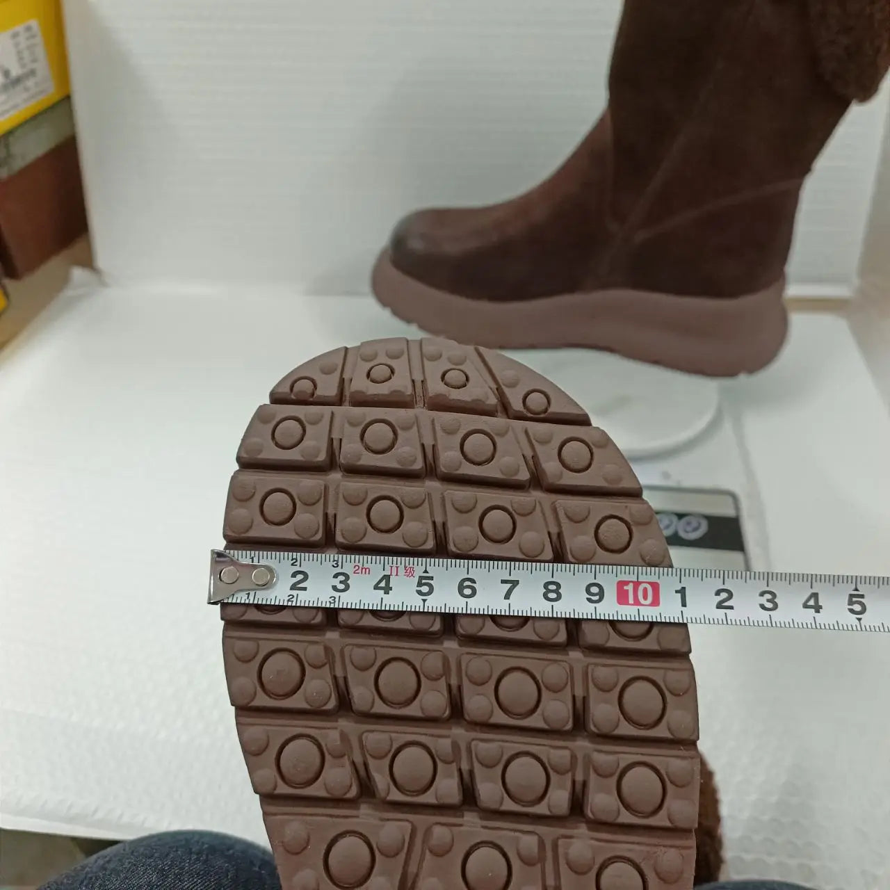 Koznoy 5cm Natural Genuine Leather Chunky Cow Spring Rubber Ankle Boots Soft Soled Winter Plush Flats Booties Autumn Women Shoes