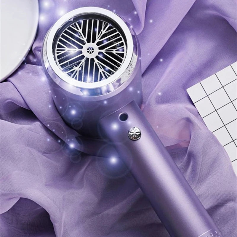 Hair Dryer 1200W Professional Powerful Hair Dryer Fast Heating Hot And Cold Adjustment Ionic Air Blow Dryer with Air Collecting