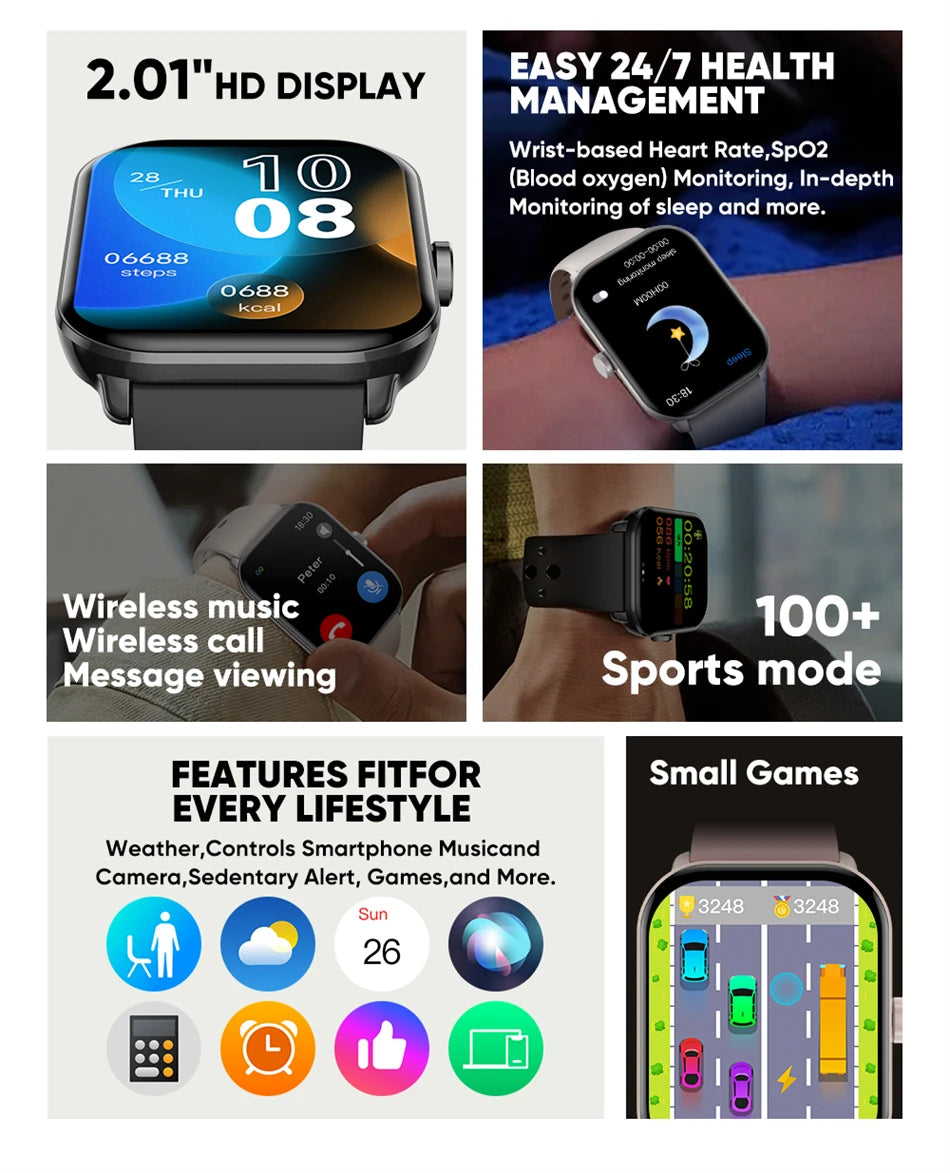 Watch 5 Smart Watch Men HD AMOLED Screen Fitness Tracker Heart Rate Bluetooth Call GPS Track Waterproof Sports SmartWatch Women