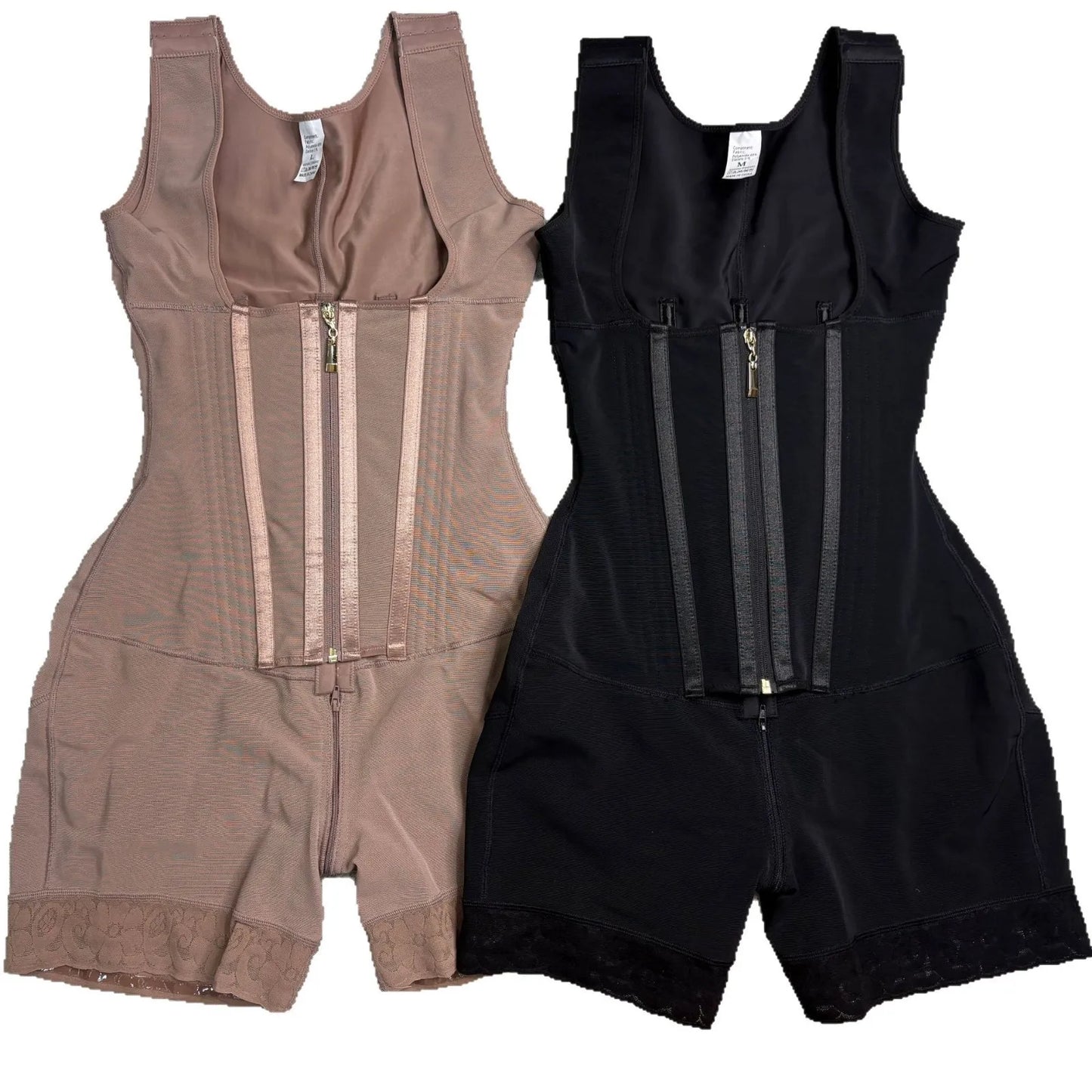 Women Fajas Colombianas Tummy Control Shapewear Postpartum Full Body Shaper Butt Lifter Bodysuit Slim Waist Open Crotch