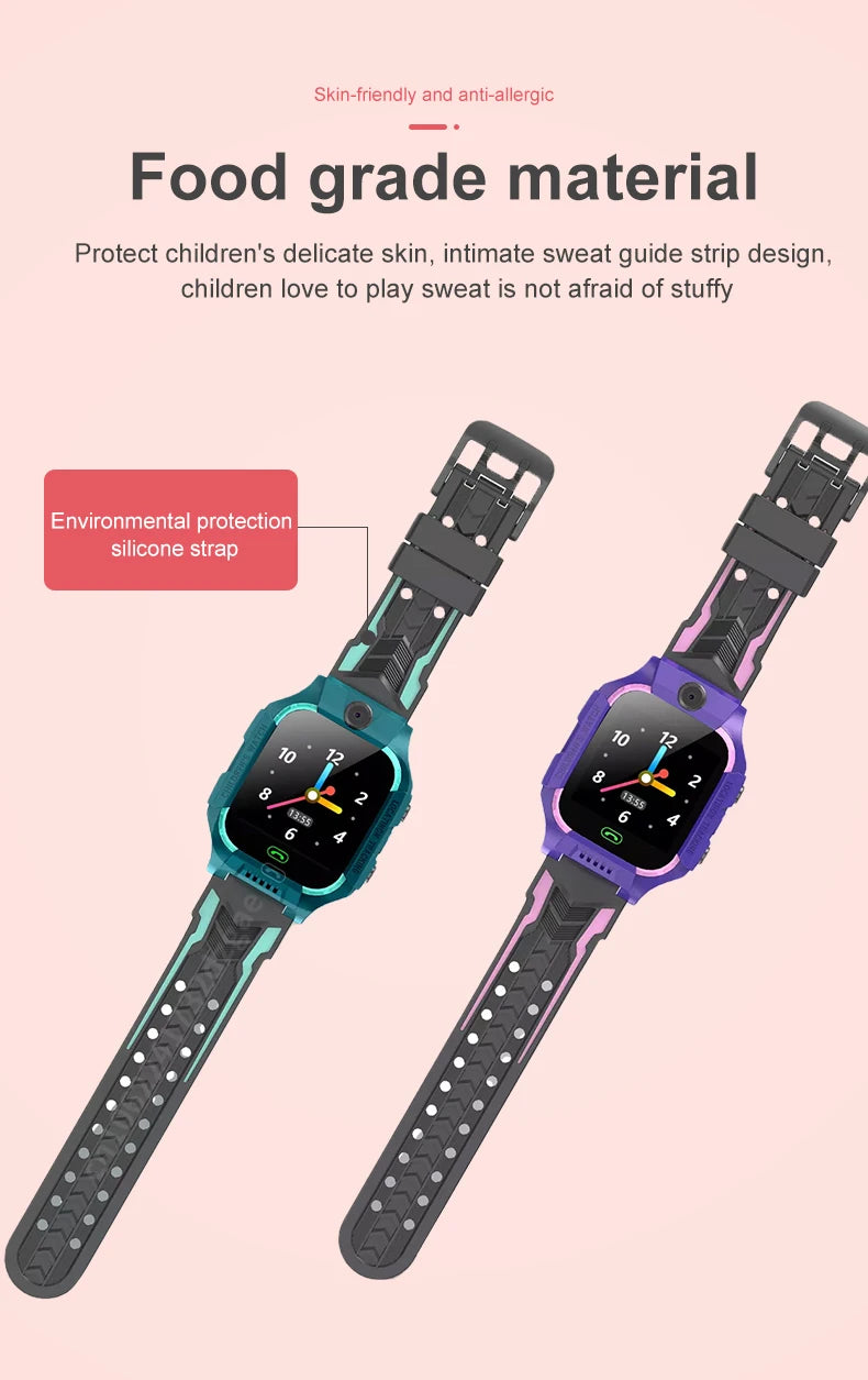 4G Kids Smart Watch Sos Location Camera Children Mobile Phone Voice Smartwatch With Sim Card Children Smart Watches For Girl Boy