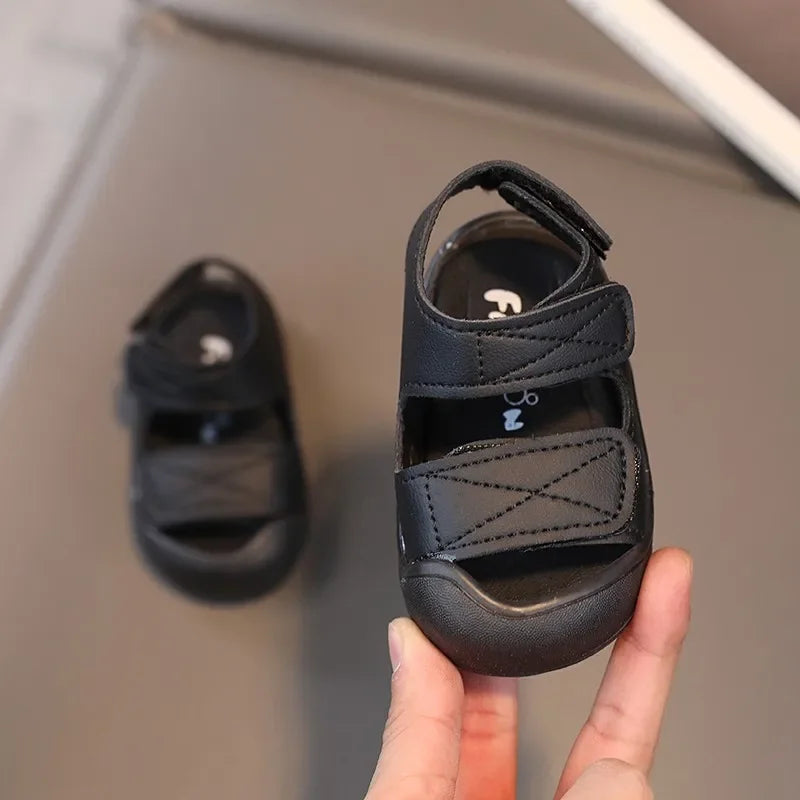 Sandalias para niños, zapatos de playa de suela suave transpirables de verano, zapatos informales para niños y niñas, zapatos informales para exteriores