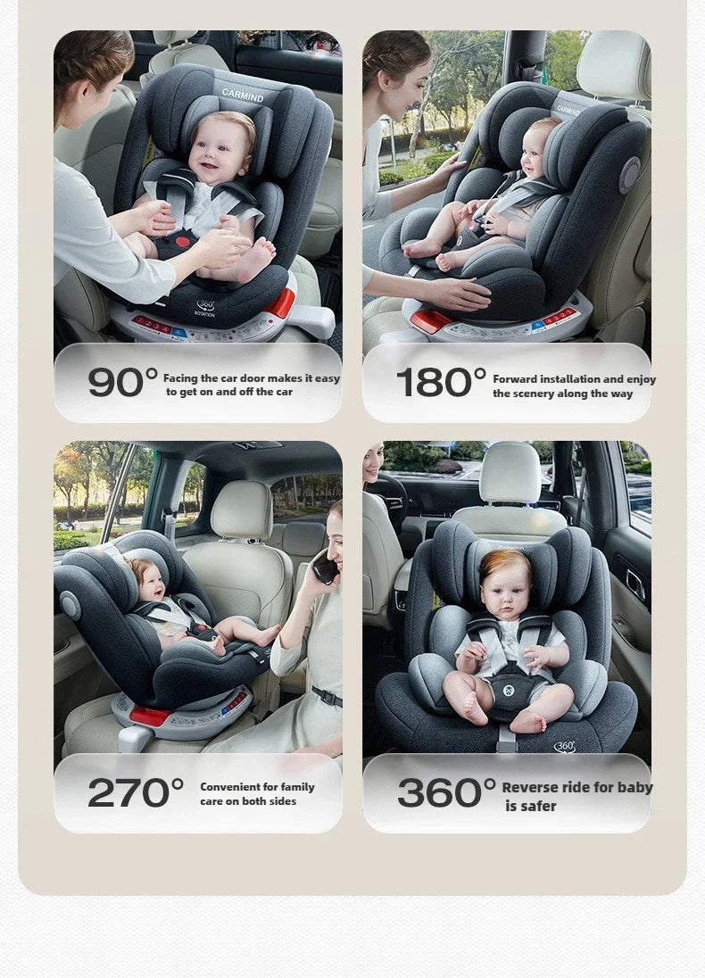 EU STOCK Baby child safety seat infant 0-4 years old baby car seat  baby car seat newborn can sit or lie down ECE standard