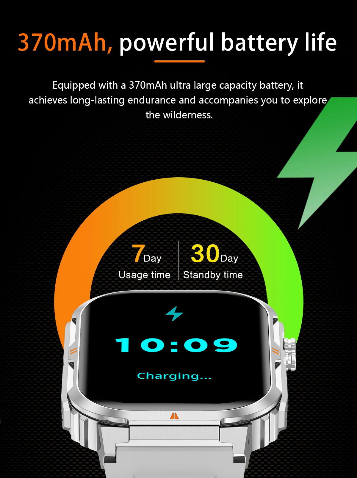 LIGE New Smart Watch For Men Women 2.01" HD Display Health Monitor Sport Fitness Watches AI Voice Bluetooth Call Smartwatch Men