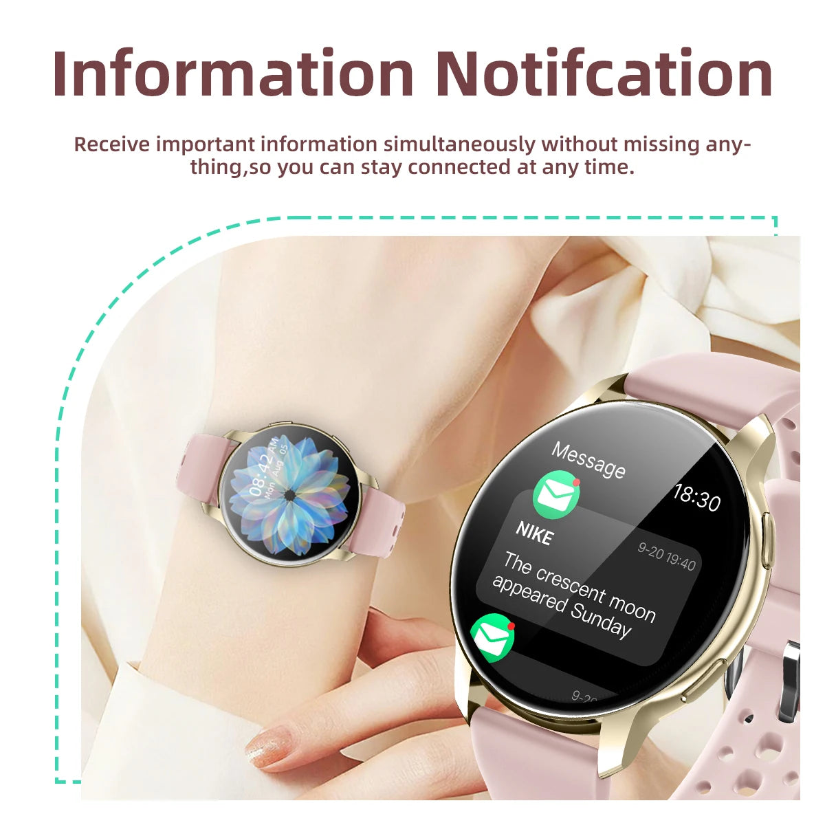 2026 Smart Watch for Men Women Bluetooth Call 1.46'' HD Display Fitness Tracker Heart Rate Sleep Monitor IP67 Waterproof Android