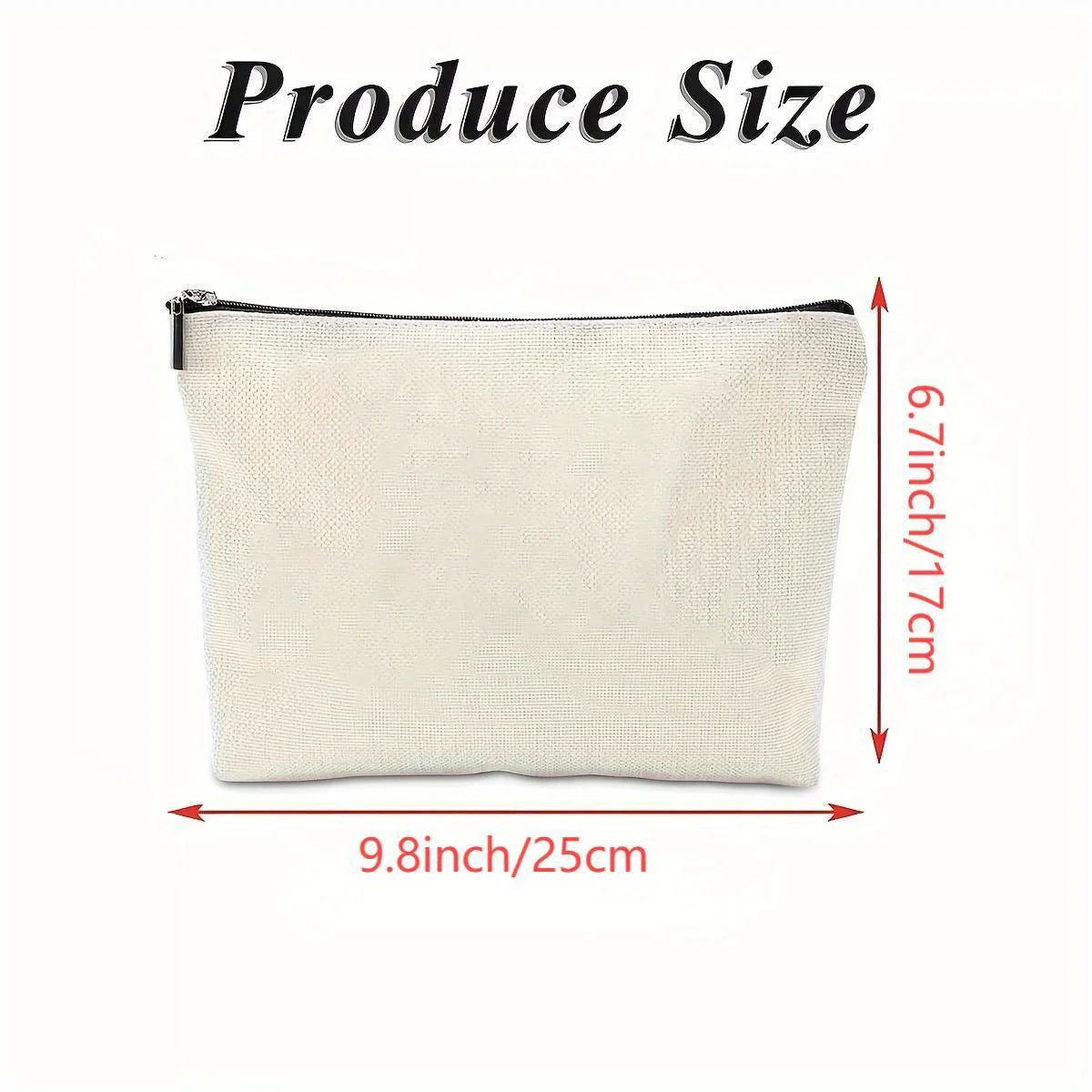 A Fresh Blue Green Makeup Cosmetic Bag - Cute Multi-functional Zipper Pouch for Women, Jewelry Storage Bag