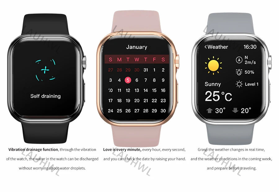Bluetooth call smartwatch series 9 men and women exercise heart rate blood pressure NFC  For Android smartwatches smartwatch 9