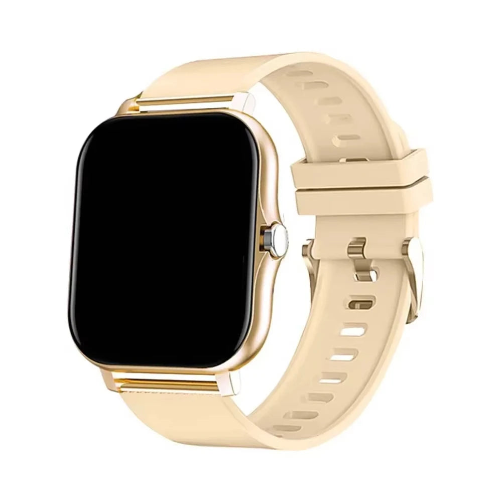 LAXASFIT 2025 New Smart Watch for Men Women Gift Full Touch Screen Sports Fitness Watch Bluetooth Call Digital Smartwatch
