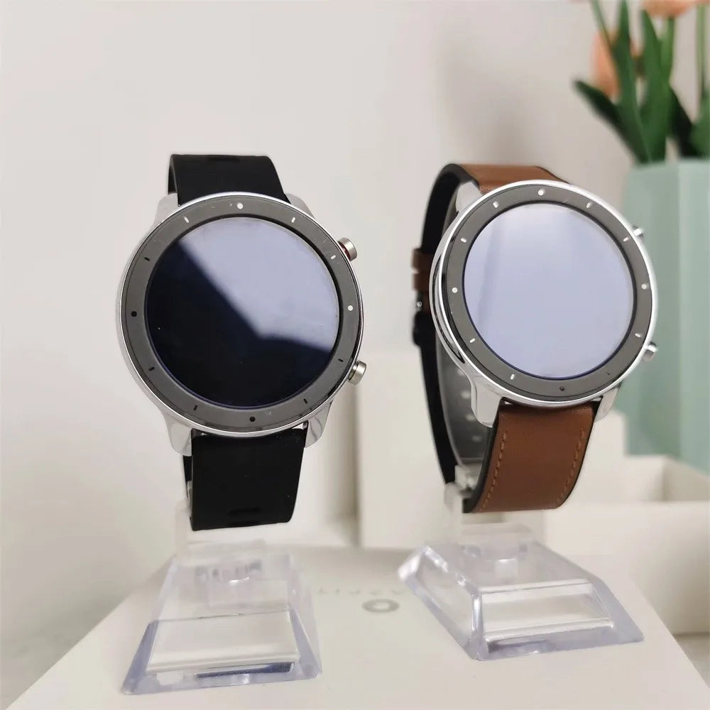 Amazfit Smartwatch GTR 47 5ATM Waterproof Smart Watch Music Control For Android IOS Phone 95 New Used Item No Box