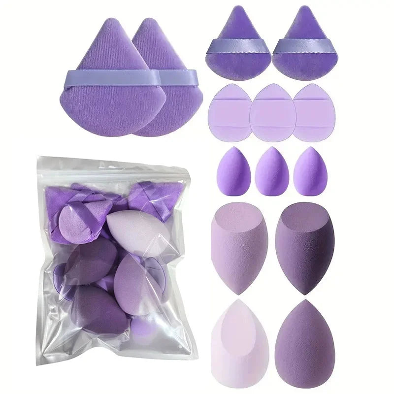 10PCS Makeup Brushes Set Eyeshadow Brush Angled Eyeliner Brush Fan Lash Brush Loose Powder Brush Makeup Tools